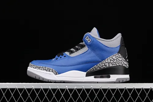 All categories Air Jordan Jordan series basketball shoes Air Jordan 3 Air Jordan 3 "Varsity Royal" AJ3 Joe 3 first layer royal blue CT8532-400
